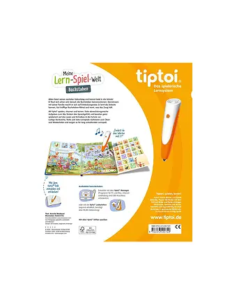 RAVENSBURGER | TIPTOI Mi Mundo de Juegos de Aprendizaje - Letras | 